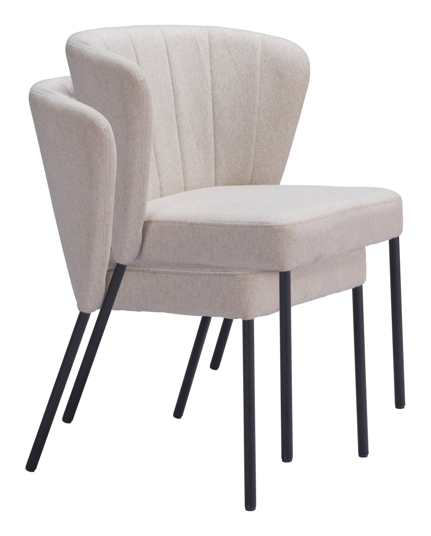 Aimee Dining Chair Cream (Set of 2)