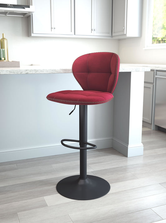 Salem Barstool Red (Set of 1)
