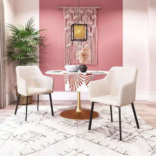 Adage Dining Chair Beige (Set of 2)