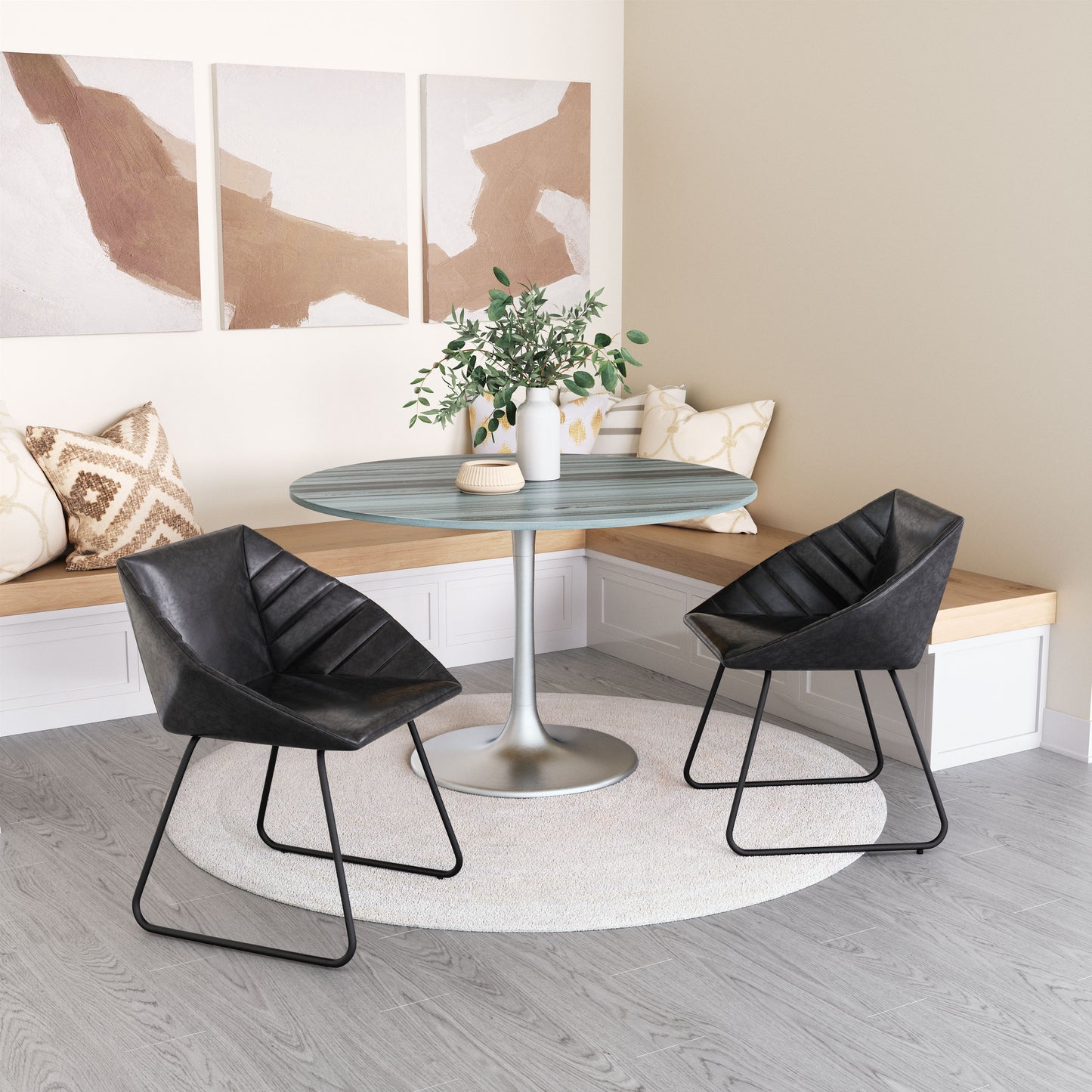 Miguel Dining Chair Black (Set of 2)