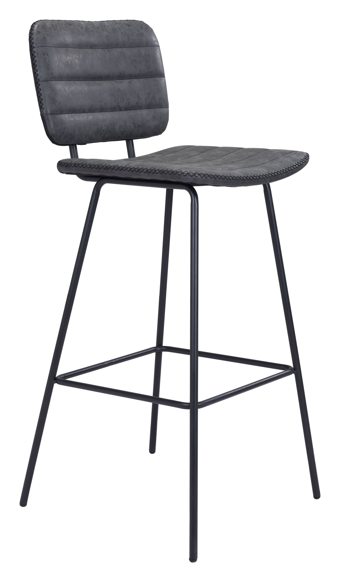 Boston Barstool Vintage Black (Set of 2)
