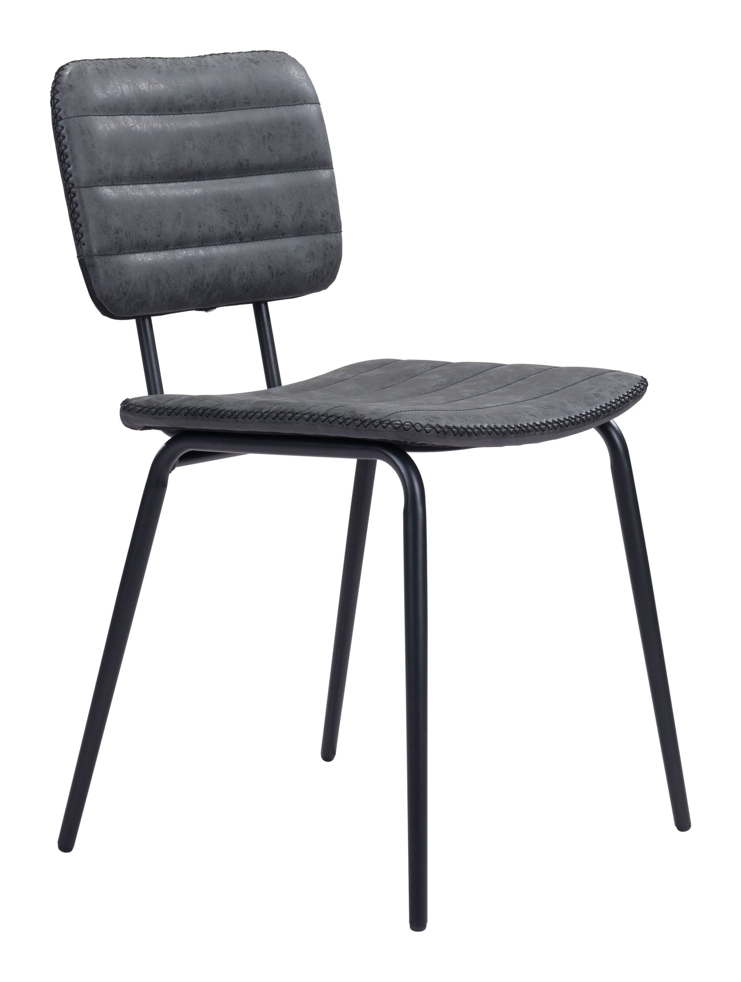 Boston Dining Chair Vintage Black (Set of 2)