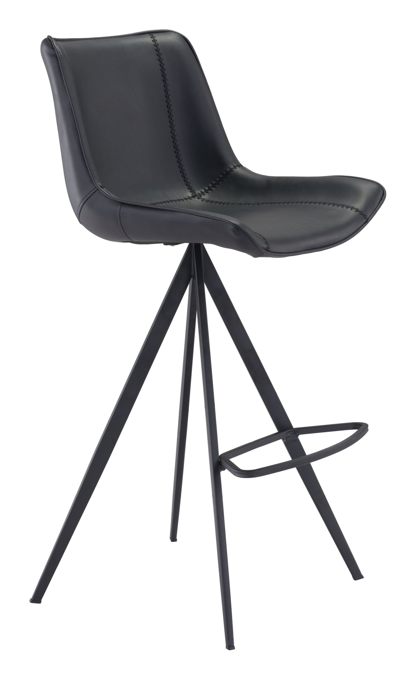 Aki Barstool Black (Set of 2)
