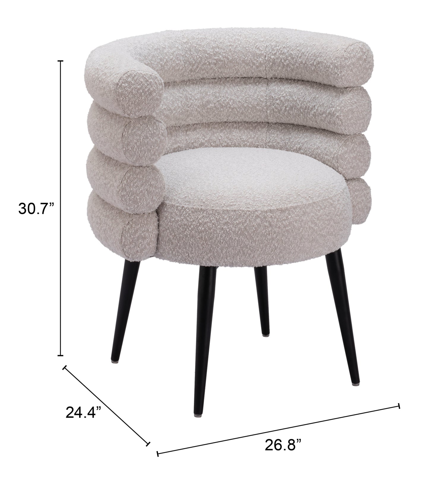 Grena Dining Chair Misty Gray