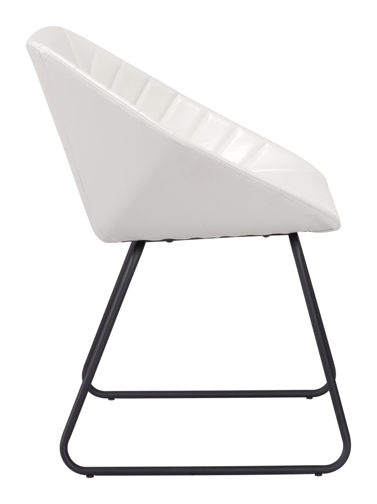 Miguel Dining Chair White (Set of 2)