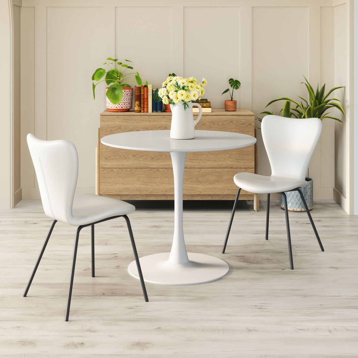 Torlo Dining Chair White (Set of 2)