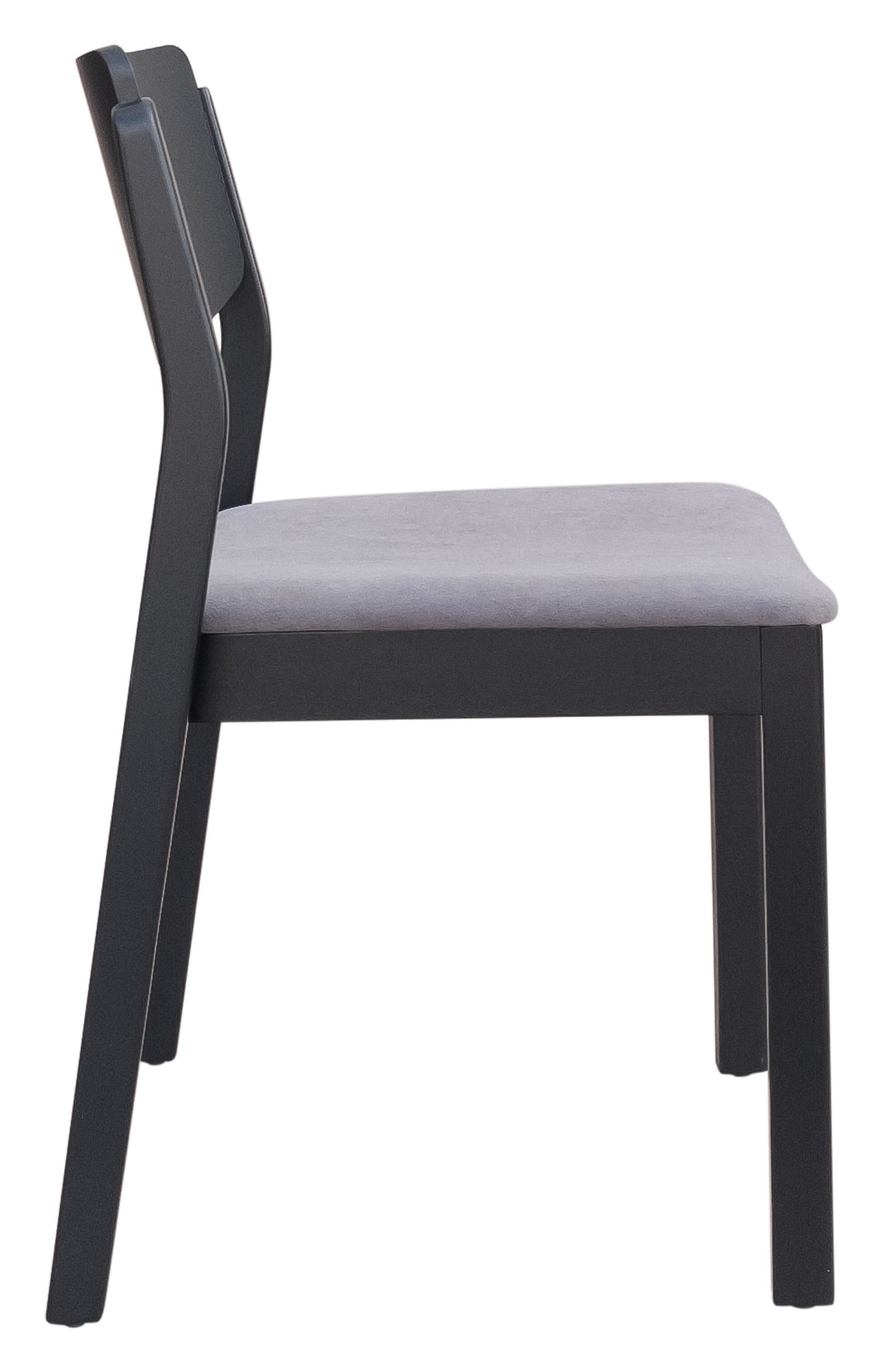 Desdamona Dining Chair Light Gray & Black (Set of 2)