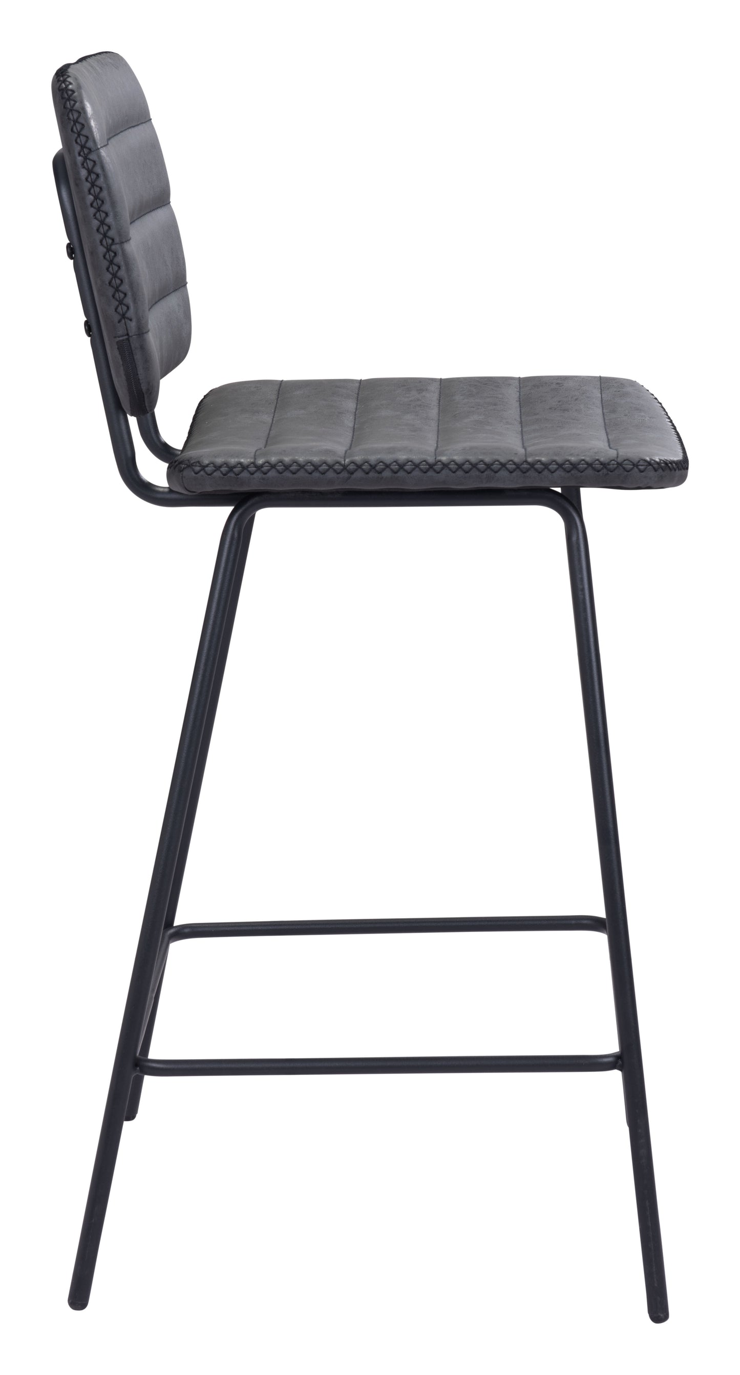 Boston Counter Stool Vintage Black (Set of 2)