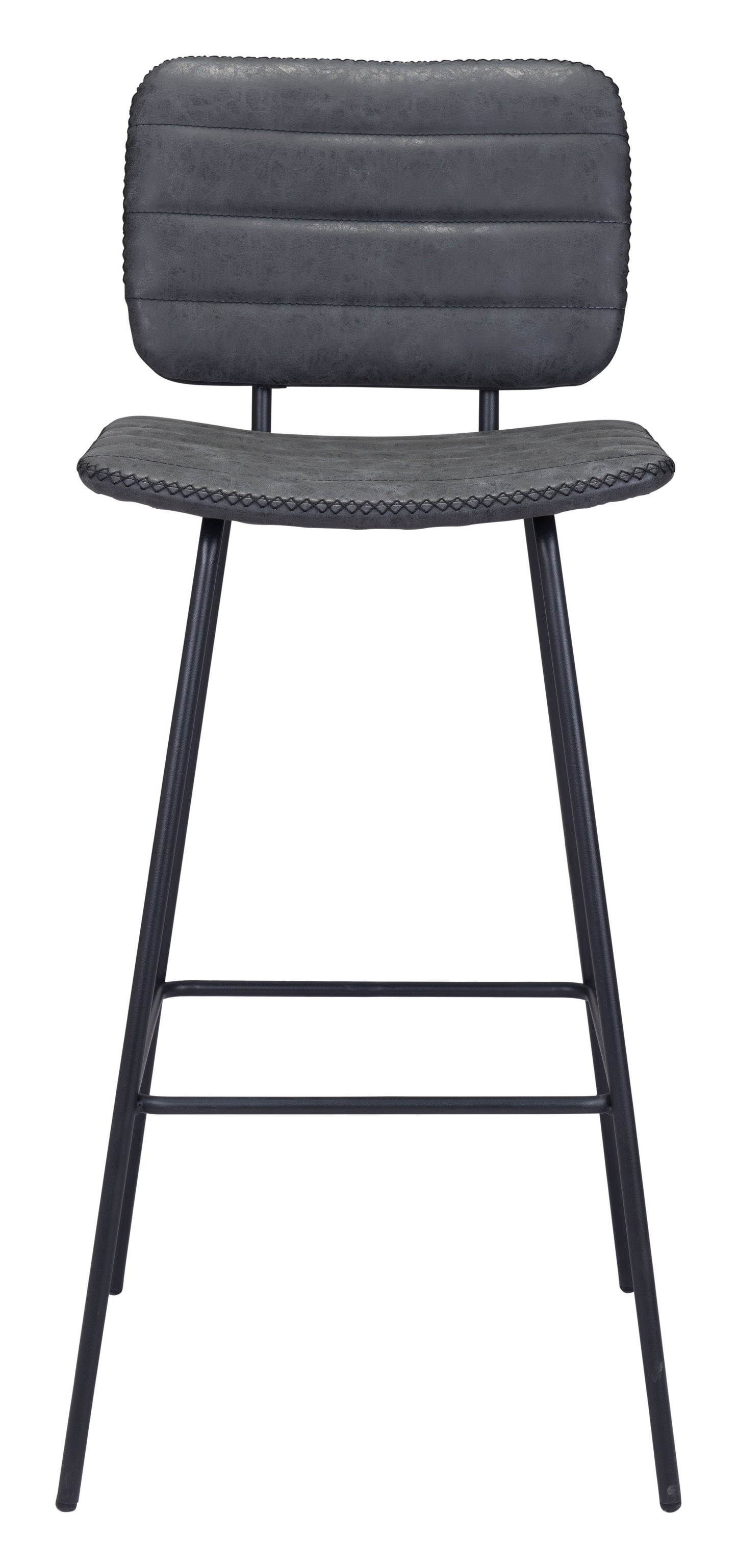 Boston Barstool Vintage Black (Set of 2)