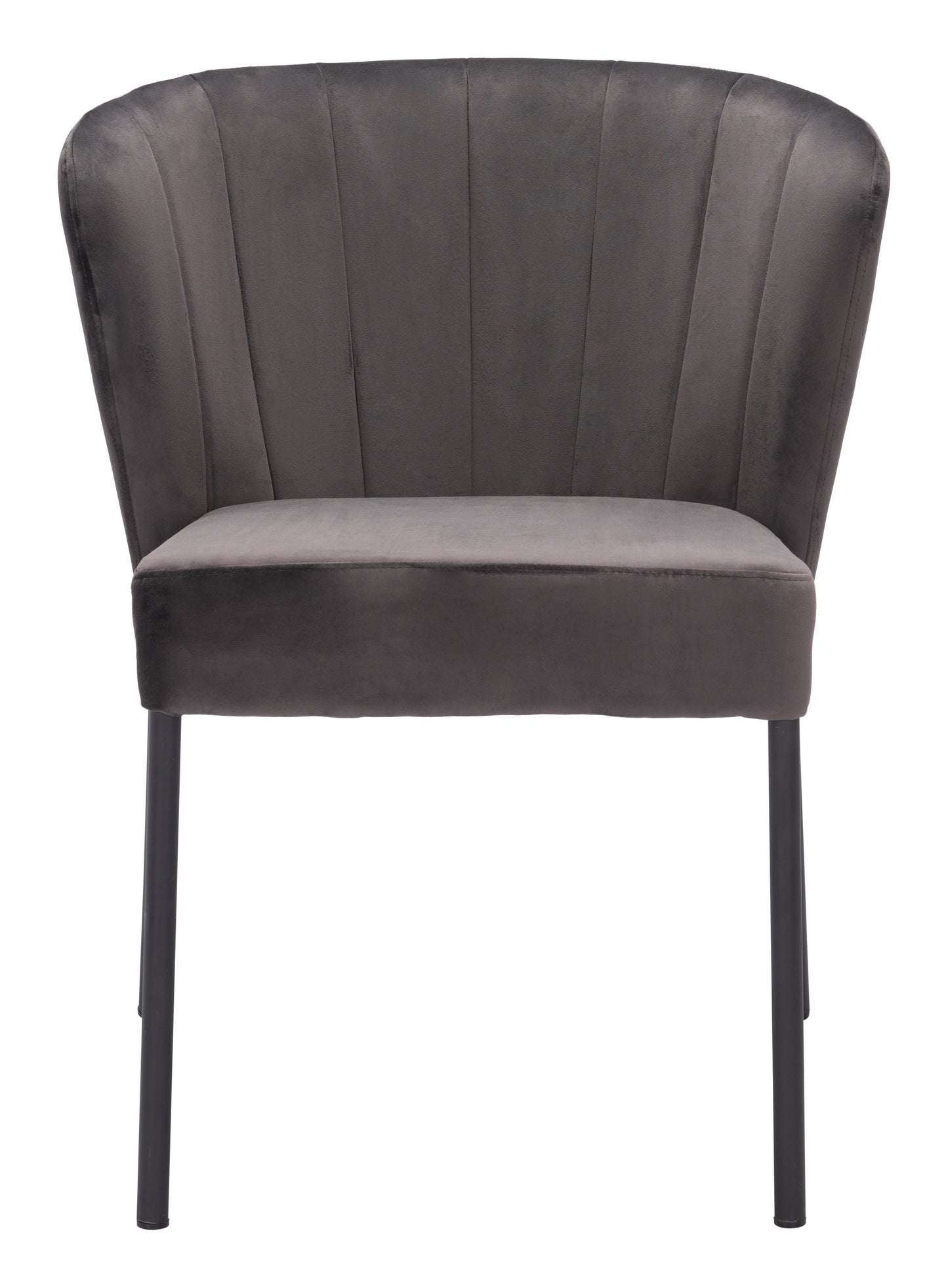 Aimee Dining Chair Gray (Set of 2)