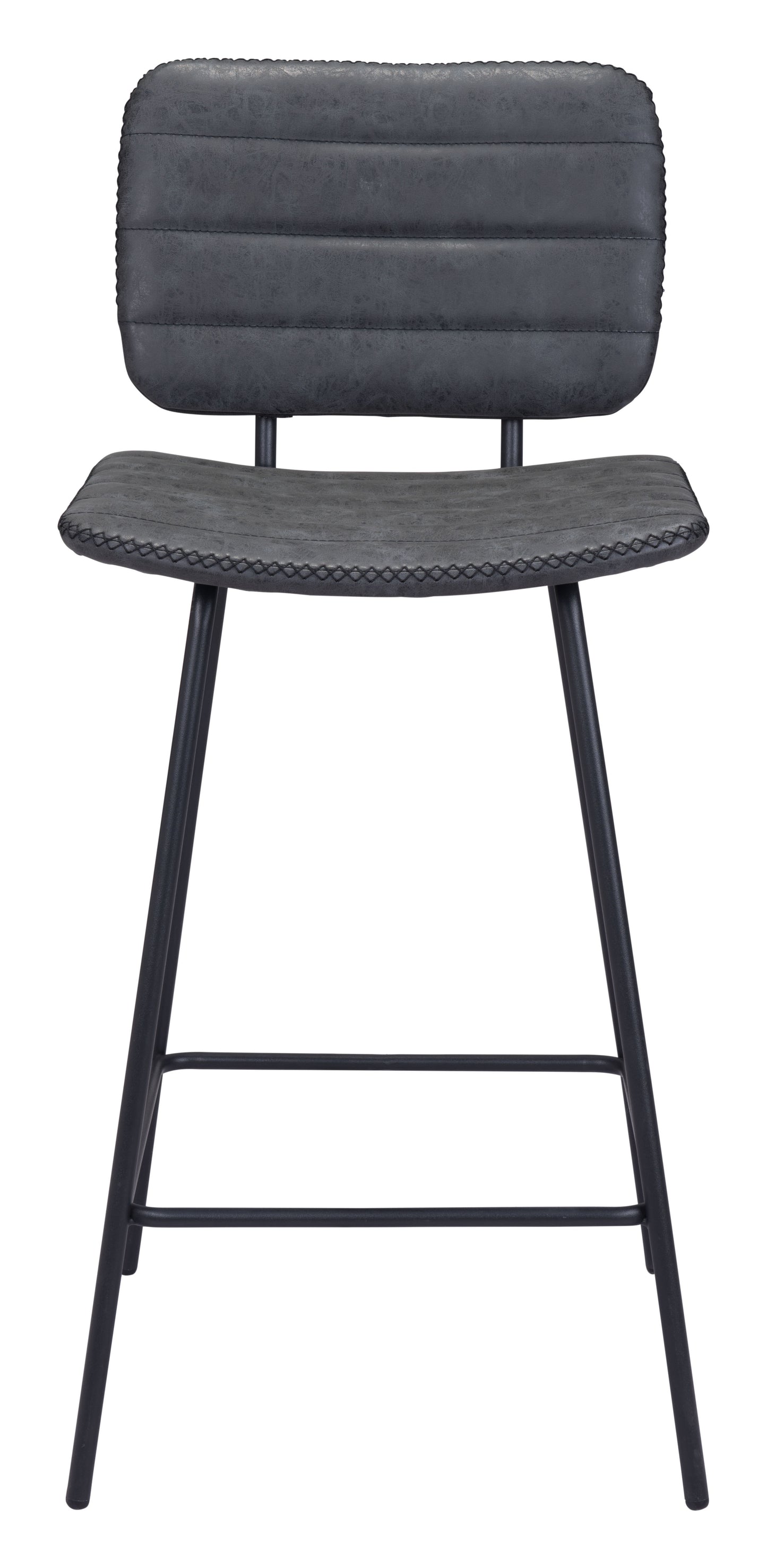 Boston Counter Stool Vintage Black (Set of 2)