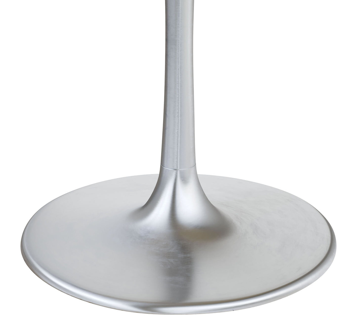 Star City Dining Table (48") Gray & Silver