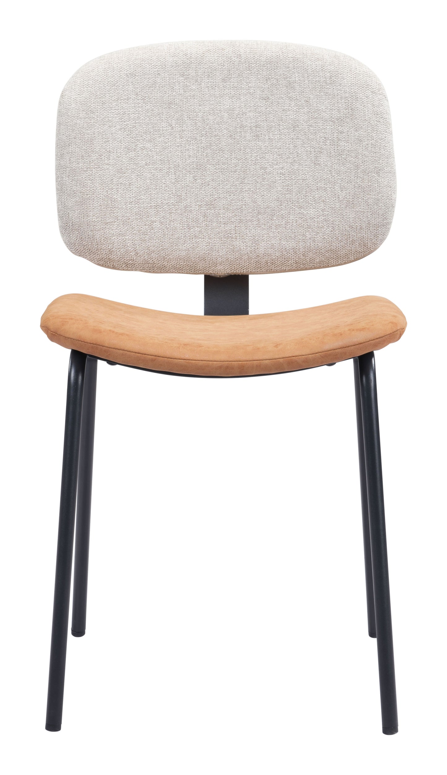 Worcester Dining Chair Beige & Brown (Set of 2)