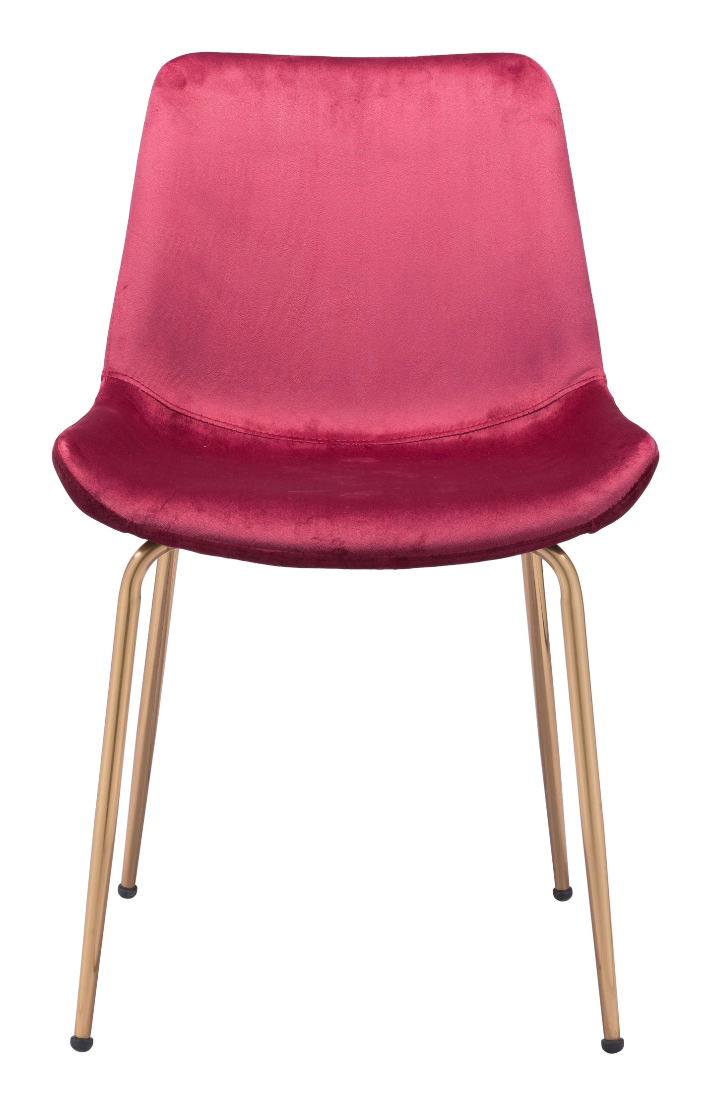 Tony Dining Chair Red & Gold (Set of 2)
