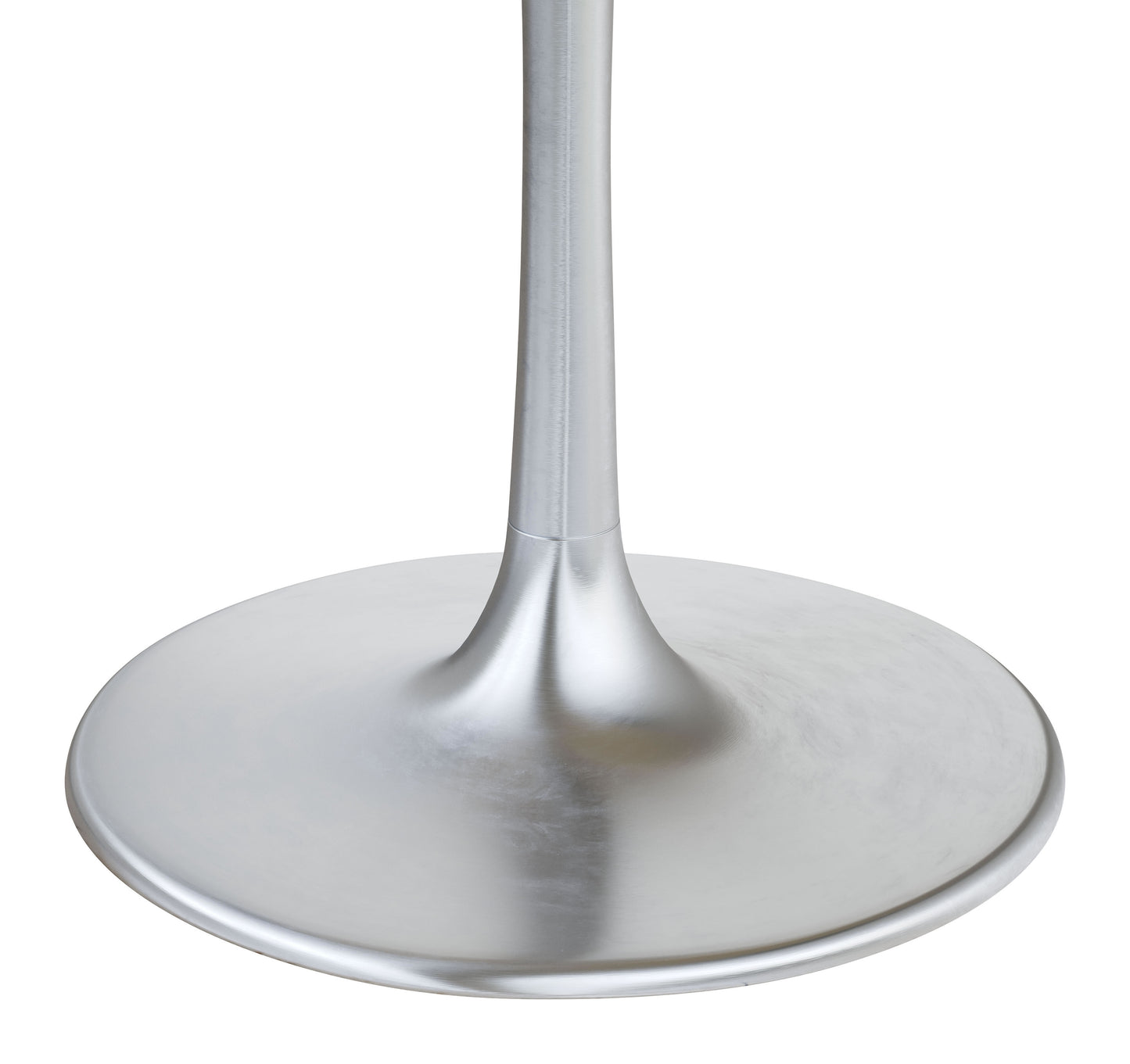 Metropolis Dining Table (48") Gray & Silver