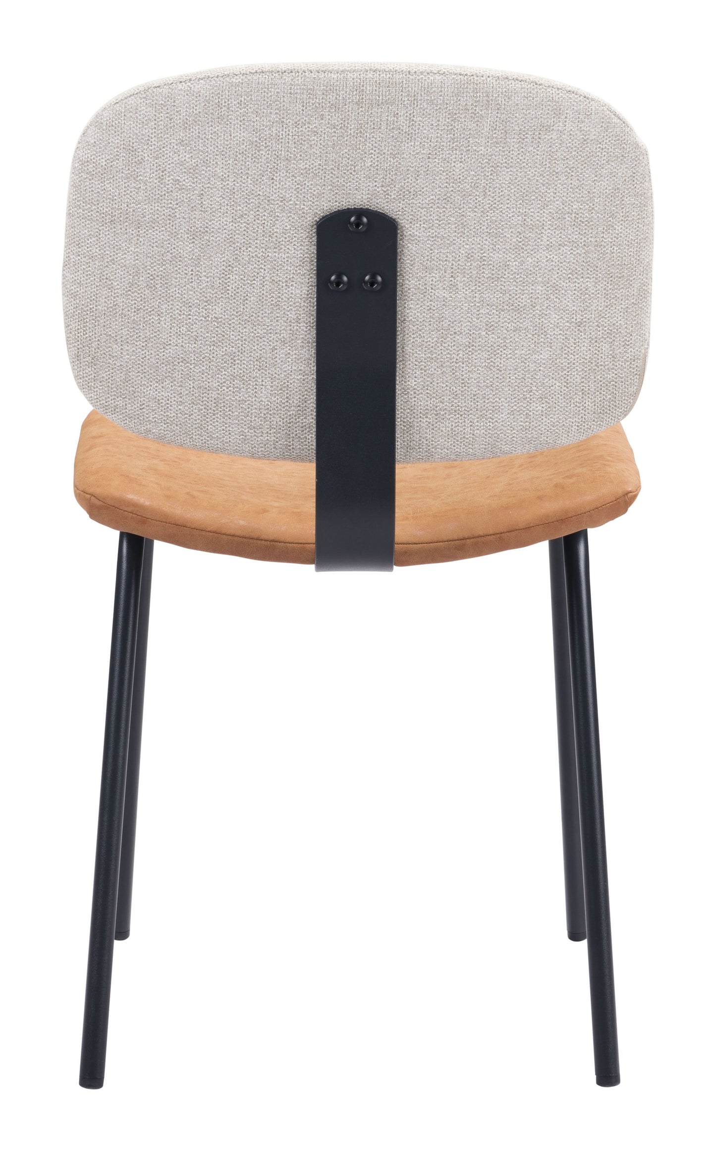 Worcester Dining Chair Beige & Brown (Set of 2)