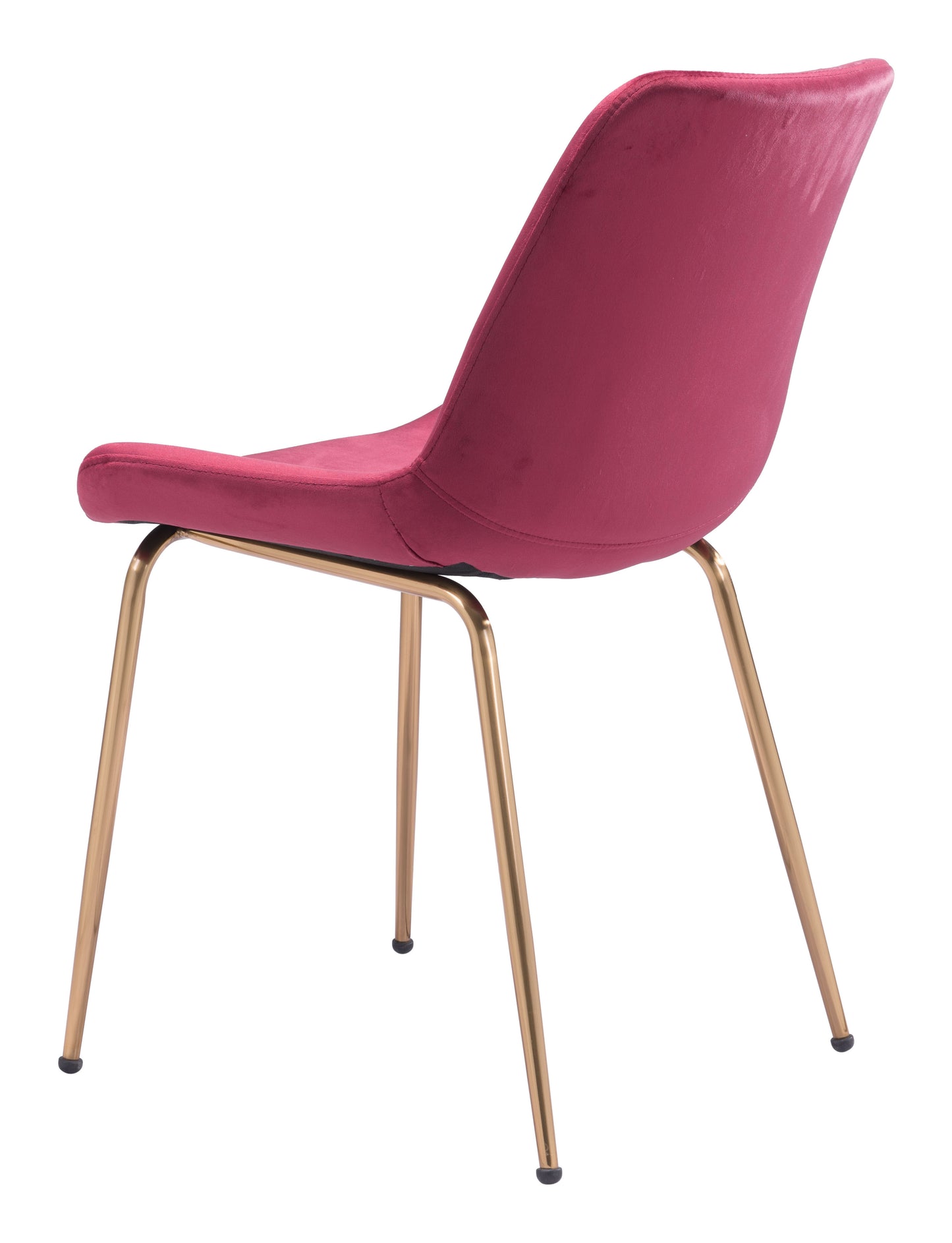 Tony Dining Chair Red & Gold (Set of 2)