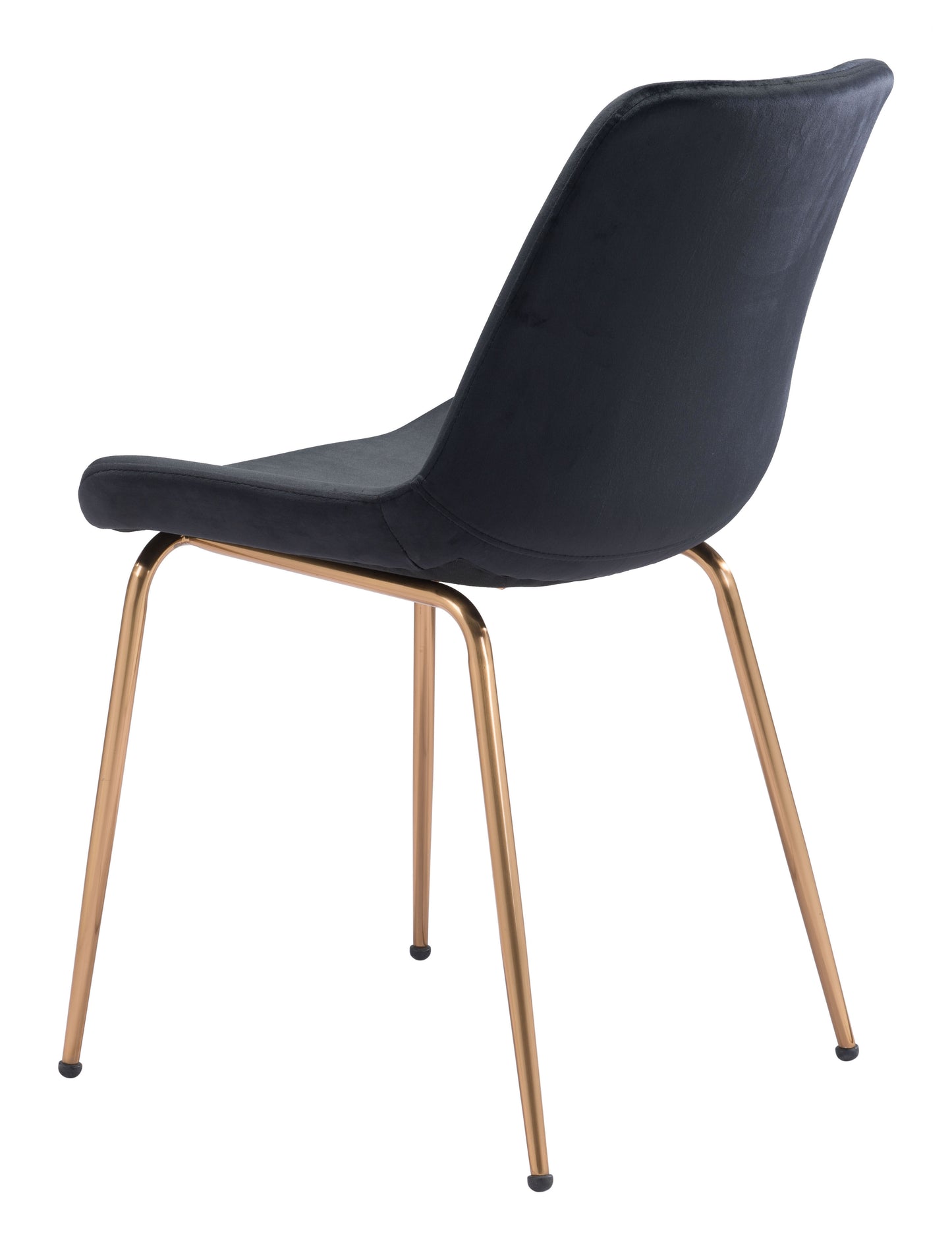 Tony Dining Chair Black & Gold (Set of 2)