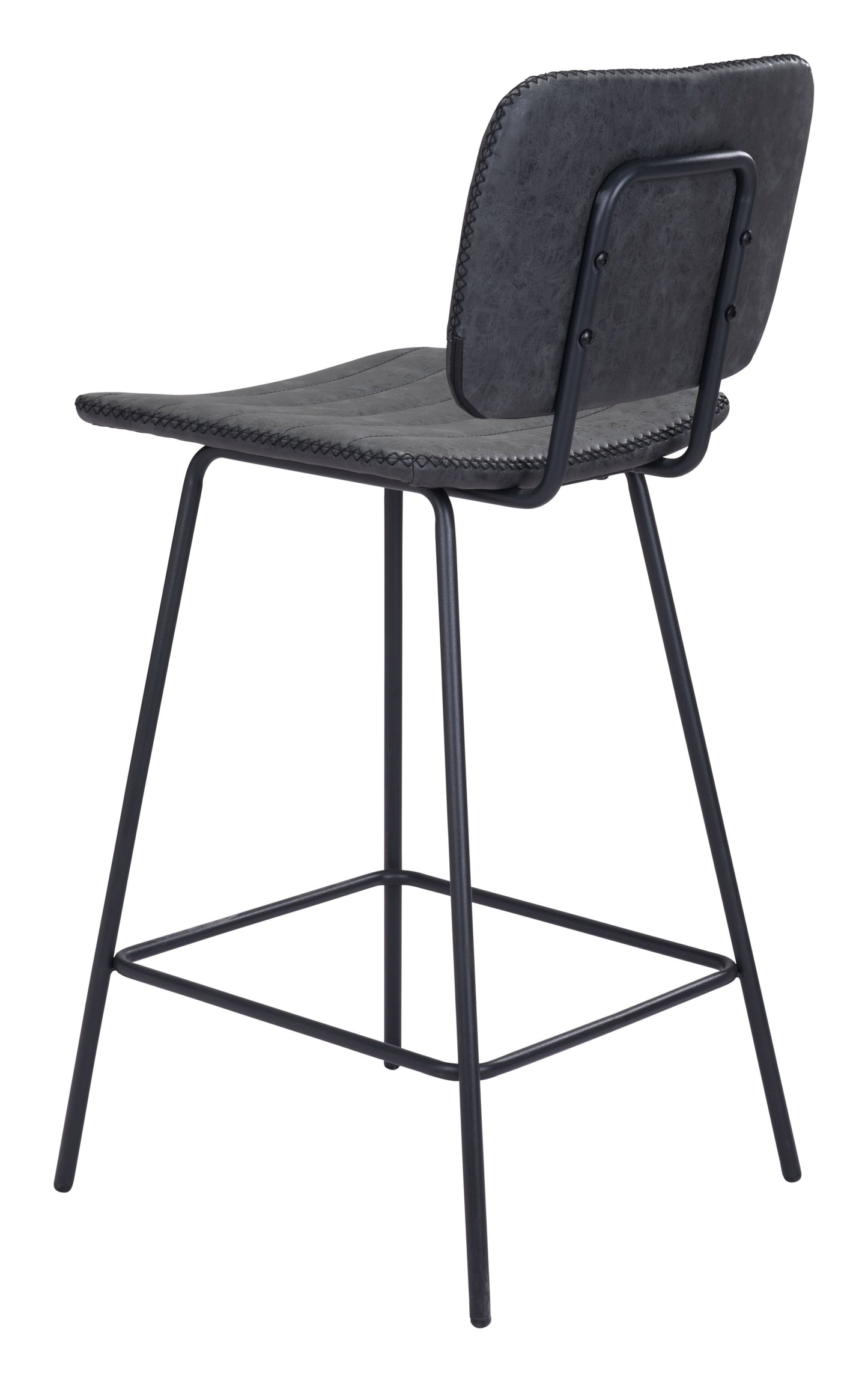 Boston Counter Stool Vintage Black (Set of 2)