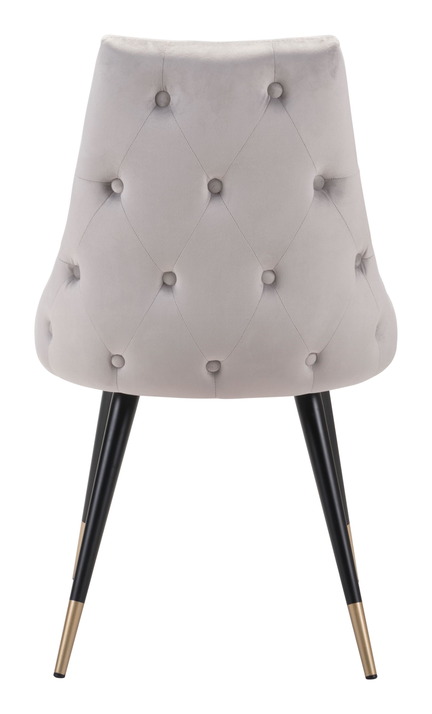 Piccolo Dining Chair Gray (Set of 2)