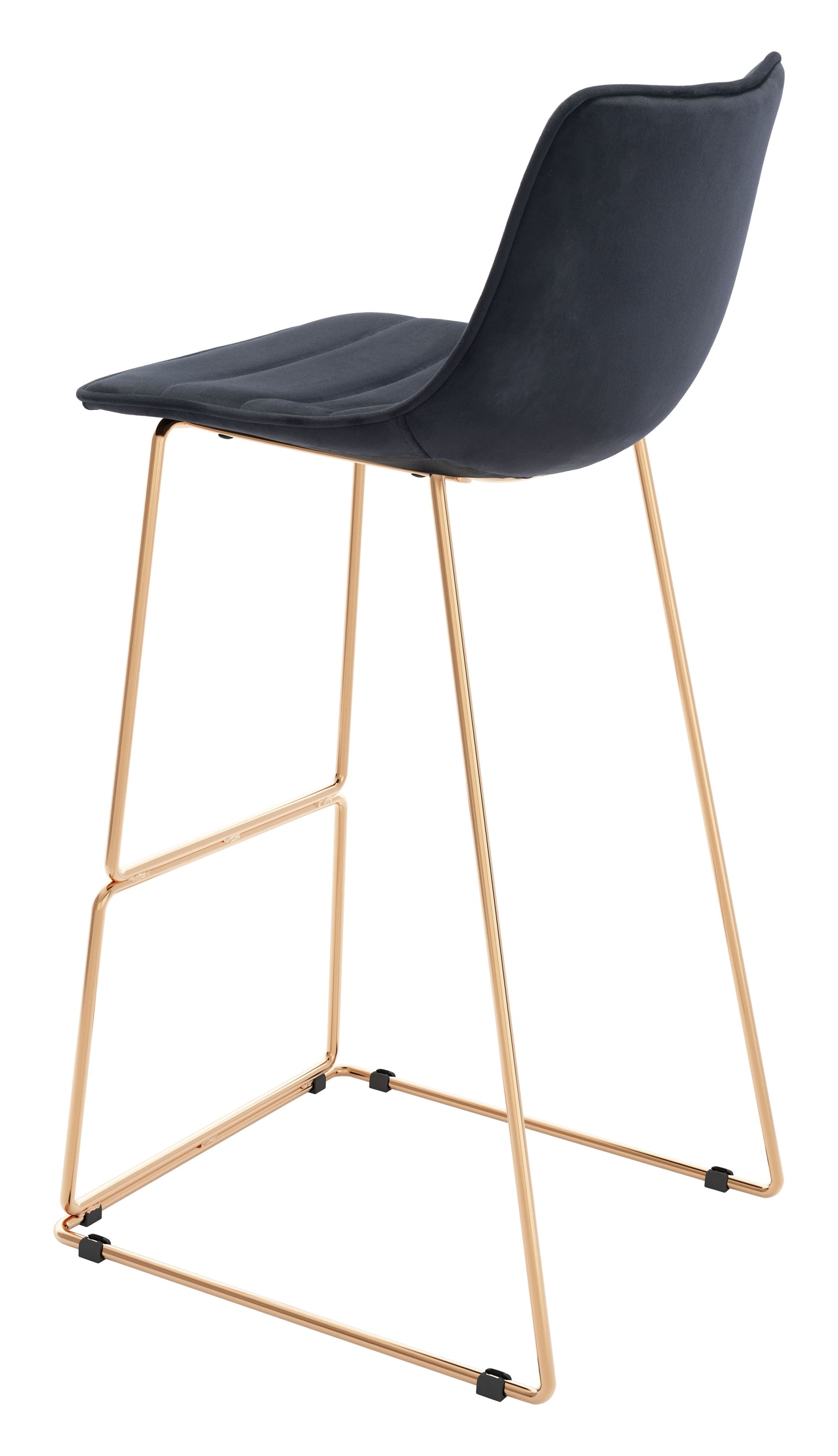 Adele Barstool Black & Gold (Set of 2)