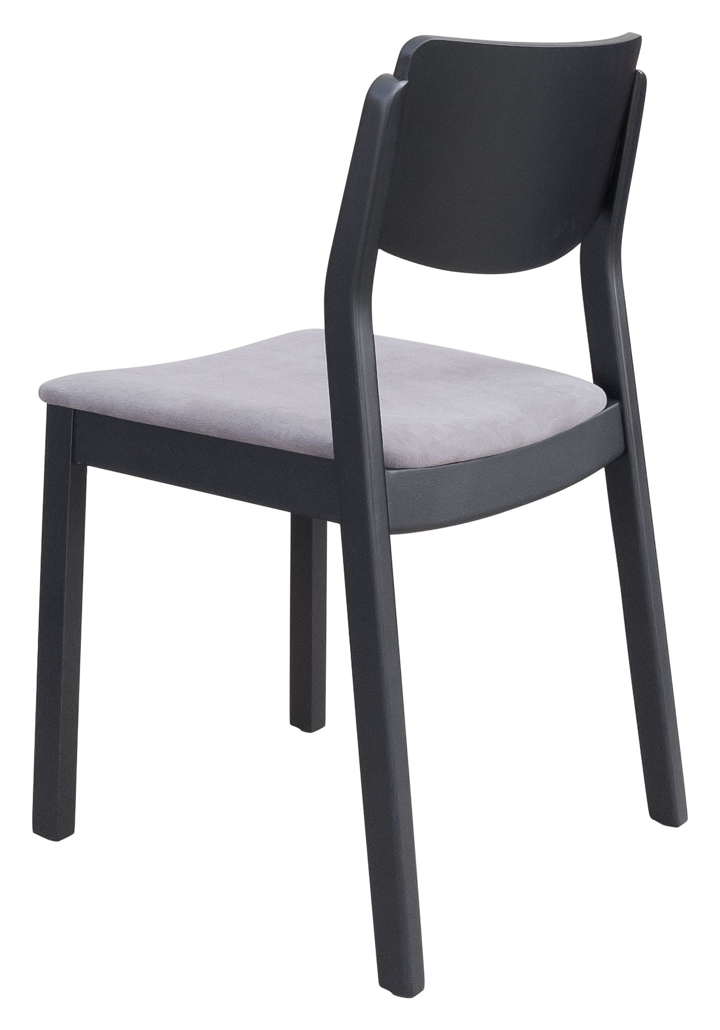 Desdamona Dining Chair Light Gray & Black (Set of 2)