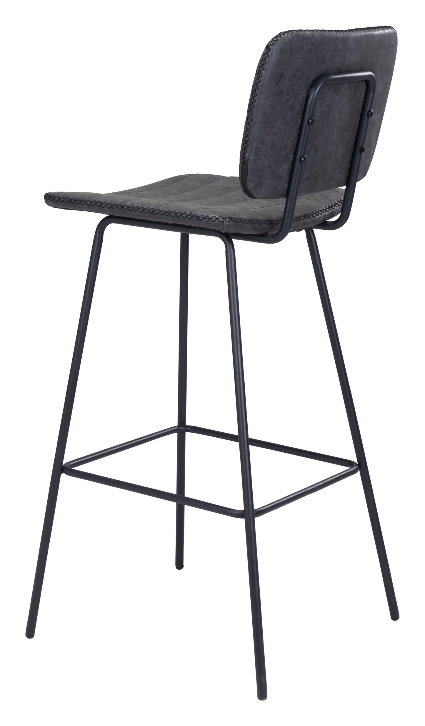 Boston Barstool Vintage Black (Set of 2)