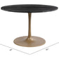 Taj Dining Table Black & Gold