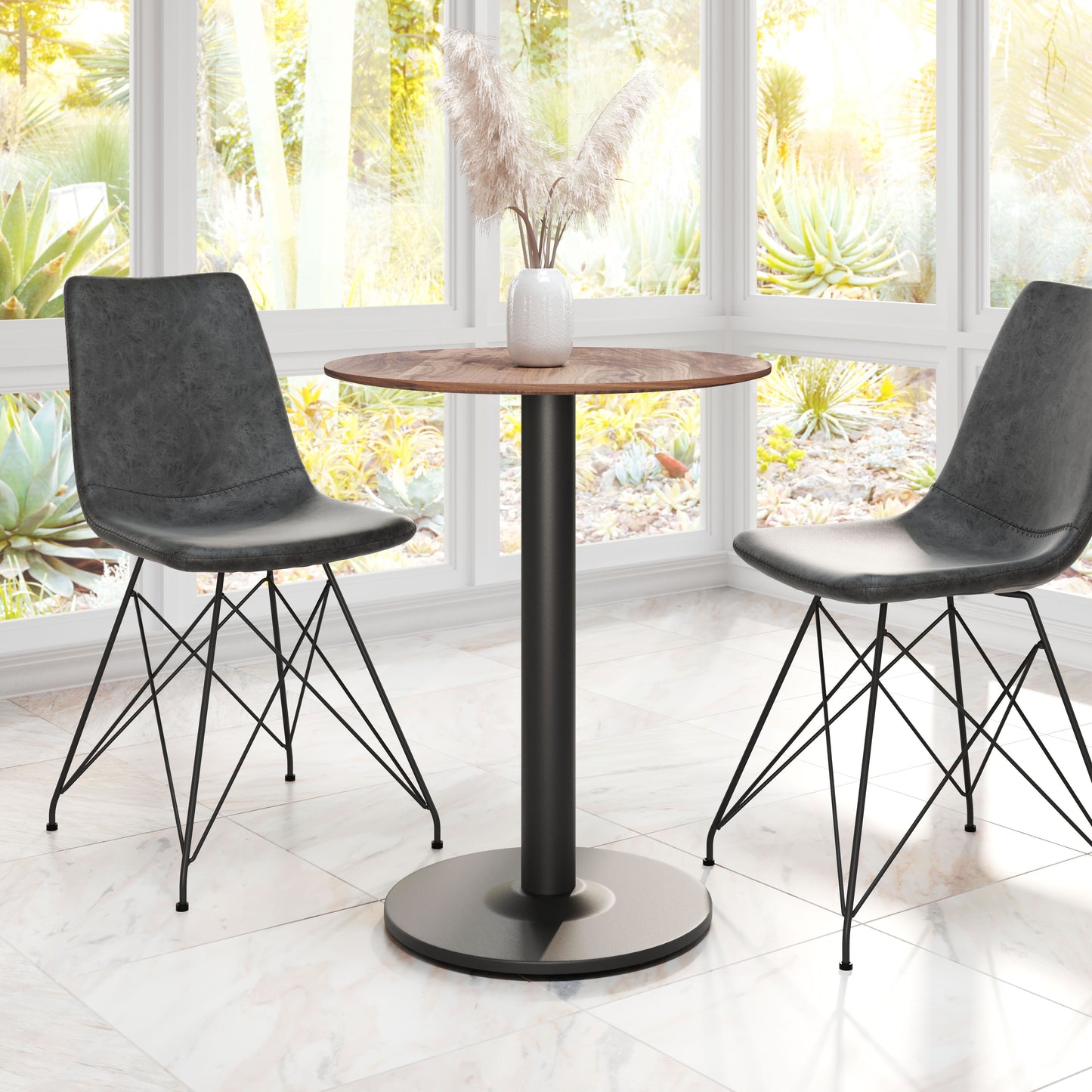 Alto Bistro Table Brown & Black