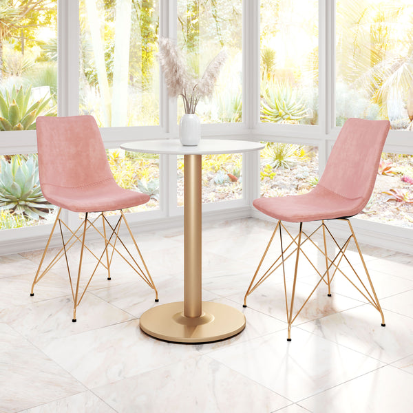 Parker Dining Chair Pink (Set of 4)