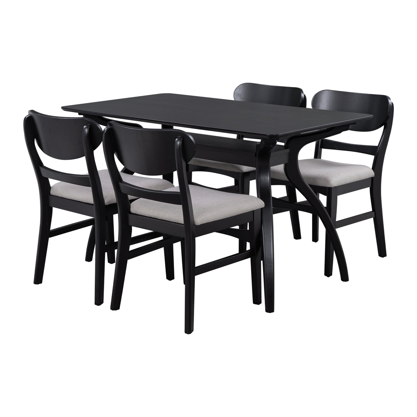 Jessie Dining Table Set (5 piece set)