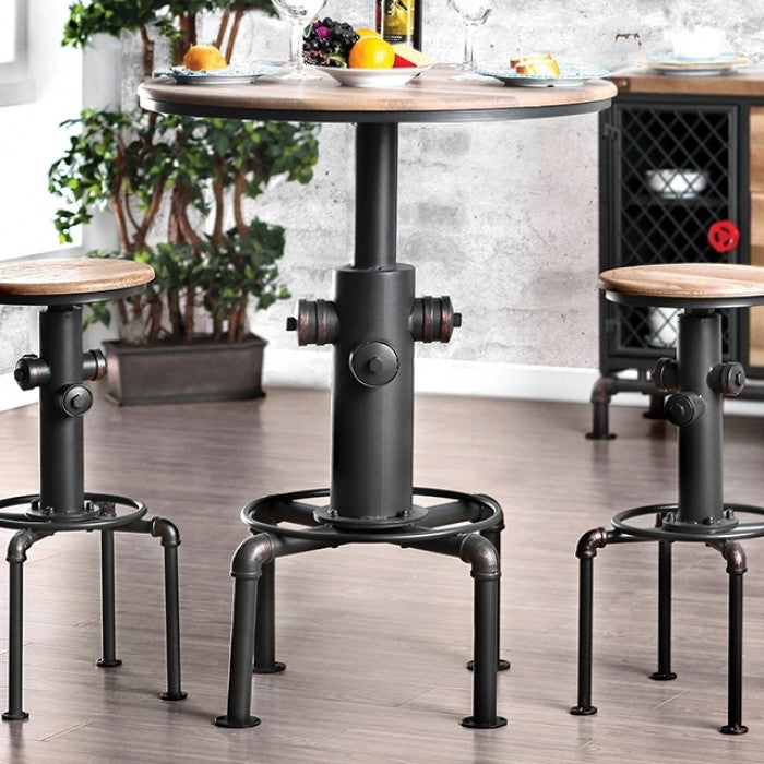 Fire Hydrant Bar Table Set (3 Pieces)