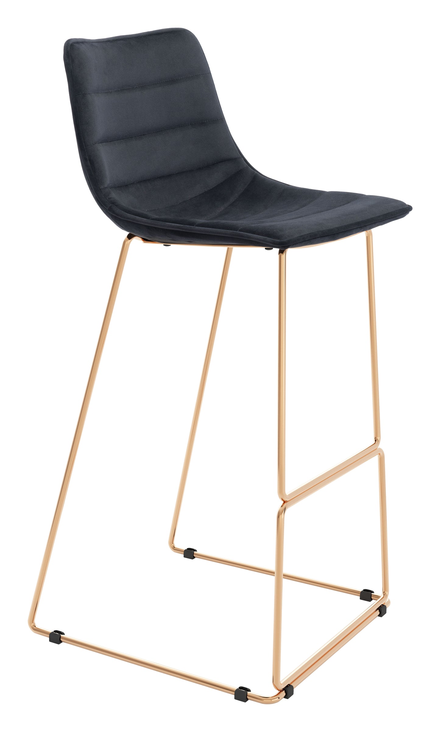 Adele Barstool Black & Gold (Set of 2)