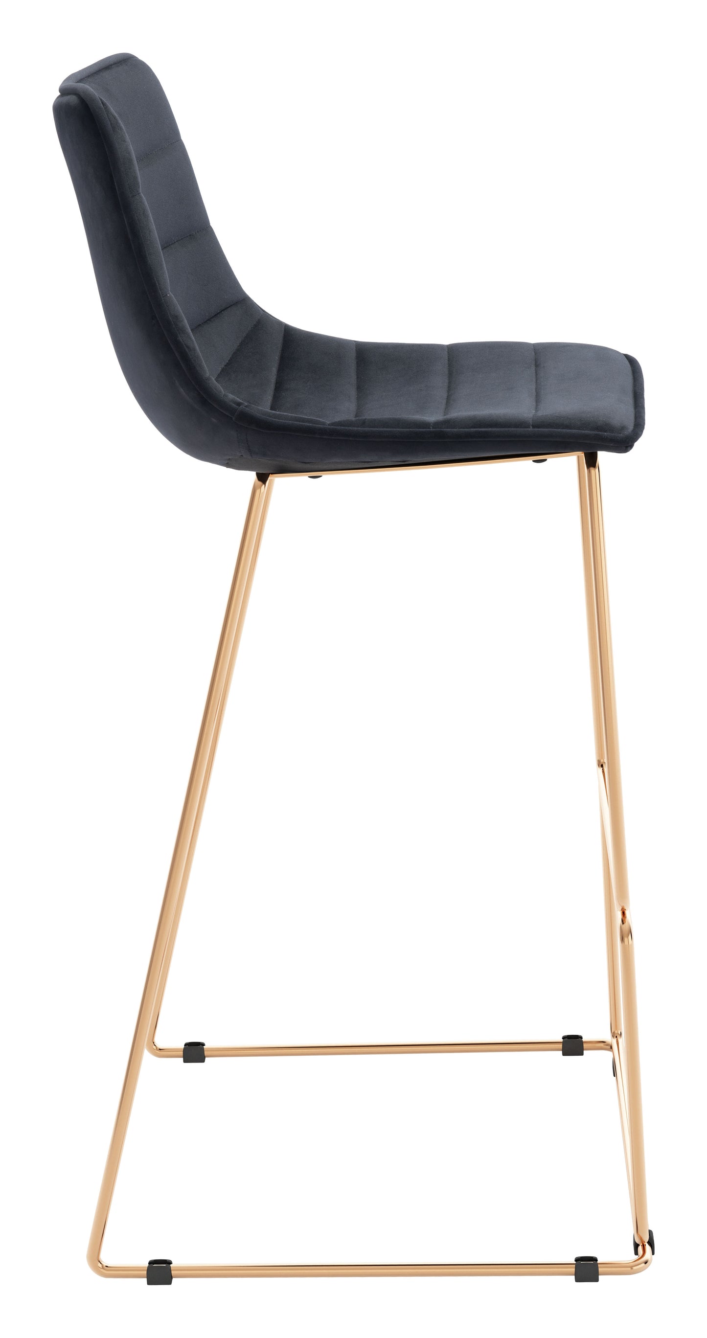 Adele Barstool Black & Gold (Set of 2)