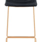 Adele Barstool Black & Gold (Set of 2)